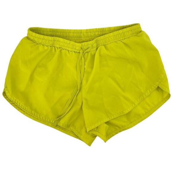 Old Navy Active Women XS Go-Dry Brief-Lined Running‎ Shorts Chartreuse Green - Picture 1 of 5